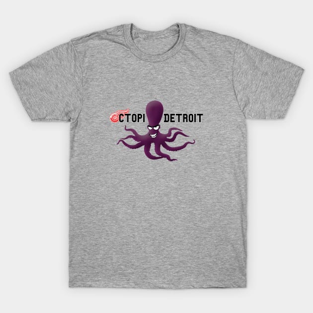 Octopi Detroit T-Shirt by phneep